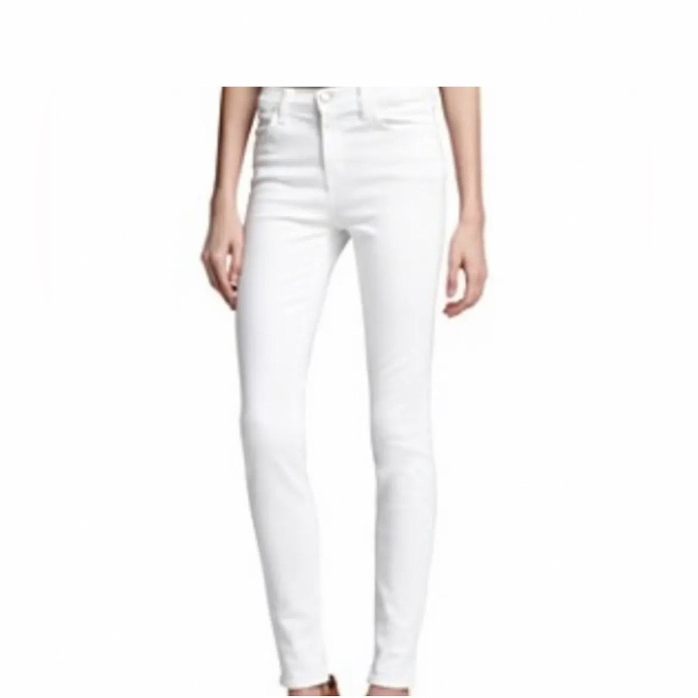 J brand 27 white skinny jean